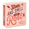 Hallmark Stop And Smell The Rosé: 20 Coasters Celebrating Friends (And Wine) Book -Quality Home Store 0001BOK1574 1