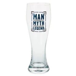 Hallmark Man, Myth, Legend Pilsner Glass, 19.27 Oz.