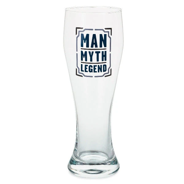 Hallmark Man, Myth, Legend Pilsner Glass, 19.27 Oz. 3 Hallmark Man, Myth, Legend Pilsner Glass, 19.27 Oz.