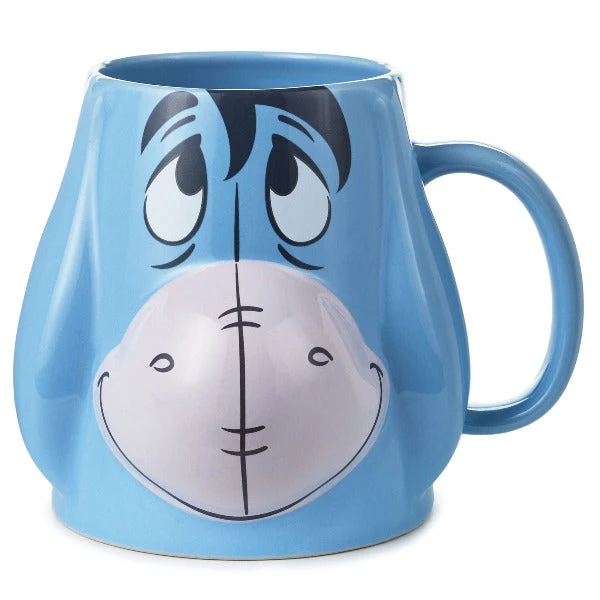 Hallmark Disney Winnie The Pooh Eeyore Sculpted Mug, 19 Oz. 3 Hallmark Disney Winnie The Pooh Eeyore Sculpted Mug, 19 Oz.