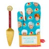 Hallmark The Golden Girls Oven Mitt And Pie Server, Set Of 2 -Quality Home Store 0001GOL1045