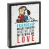Peanuts® Linus And Snoopy Friendship Wood Quote Sign, 5x6.5 -Quality Home Store 0001PAJ2157