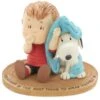 Hallmark Peanuts® Linus And Snoopy Wrapped In Friendship Mini Figurine, 3.88" -Quality Home Store 0001PAJ2158