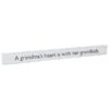 Hallmark A Grandma's Heart Wood Quote Sign, 23.5x2 -Quality Home Store 0001WOD4125