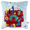 Hallmark Peanuts® Snoopy's Doghouse Holiday Throw Pillow, 16x16 -Quality Home Store 0001XKT2469