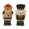 Hallmark Nutcracker Ballet Christmas Salt And Pepper Shakers, Set Of 2 -Quality Home Store 0001XKT5067
