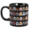 Star Wars The Mandalorian Colorful Helmets 16 Oz. Ceramic Mug -Quality Home Store 0010731 star wars aop helmets 16 oz ceramic mug 625