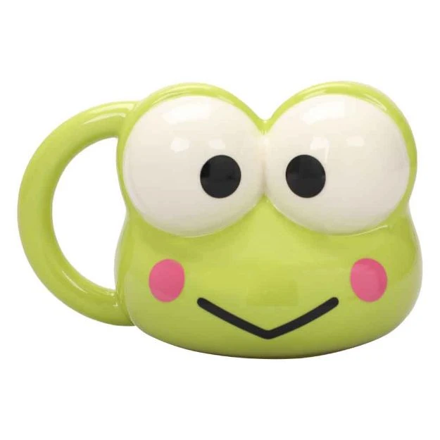 Keroppi 16 Oz. Sculpted Ceramic Mug 3 Keroppi 16 Oz. Sculpted Ceramic Mug
