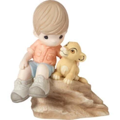 Precious Moments Disney Showcase Lion King Figurine You’re My Pride And Joy Bisque