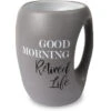 Good Morning Retired Life 16 Oz. Hand Warmer Mug -Quality Home Store 10512