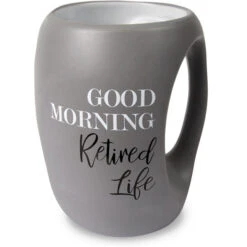 Good Morning Retired Life 16 Oz. Hand Warmer Mug