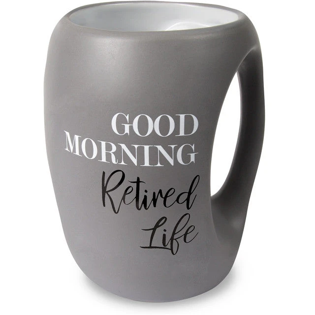 Good Morning Retired Life 16 Oz. Hand Warmer Mug 3 Good Morning Retired Life 16 Oz. Hand Warmer Mug