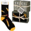 Box Sign & Pencil Socks Set The Influence Of A Great Teacher Can Never Be Erased 1 Box Sign & Pencil Socks Set The Influence Of A Great Teacher Can Never Be Erased -Quality Home Store 109721