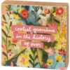 Floral Block Sign Coolest Grandma In The History Of Ever 1 Floral Block Sign Coolest Grandma In The History Of Ever -Quality Home Store 111371