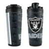 WinCraft LAS VEGAS RAIDERS BLACK 26OZ 4D STAINLESS STEEL ICE SHAKER