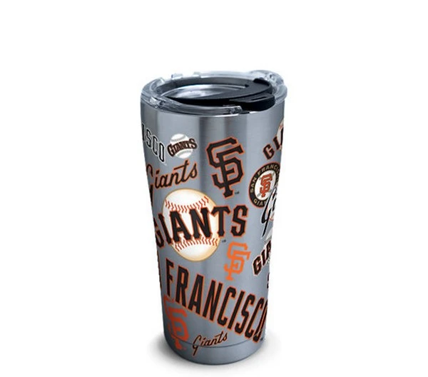 San Francisco Giants MLB® Logo Stainless Steel With Hammer Lid 20 Oz Tervis Tumbler 3 San Francisco Giants MLB® Logo Stainless Steel With Hammer Lid 20 Oz Tervis Tumbler