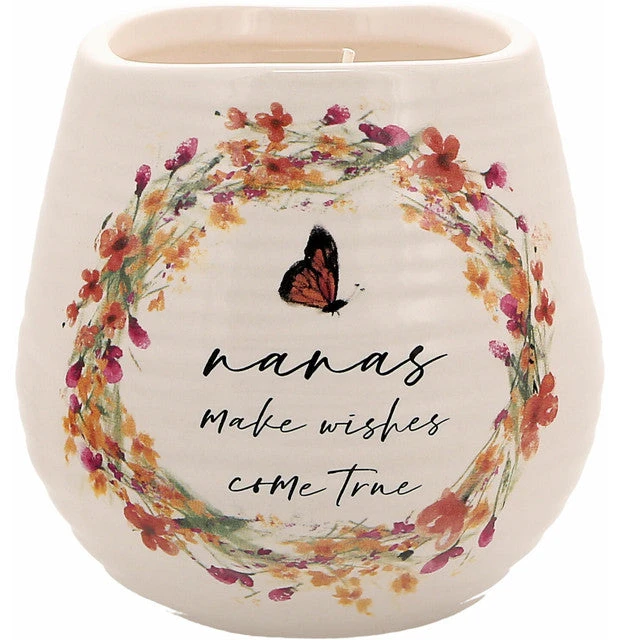 Meadows Of Joy Butterfly Floral 8 Oz. Soy Wax Candle Nanas Make Wishes Come True With Tranquility Scent 3 Meadows Of Joy Butterfly Floral 8 Oz. Soy Wax Candle Nanas Make Wishes Come True With Tranquility Scent
