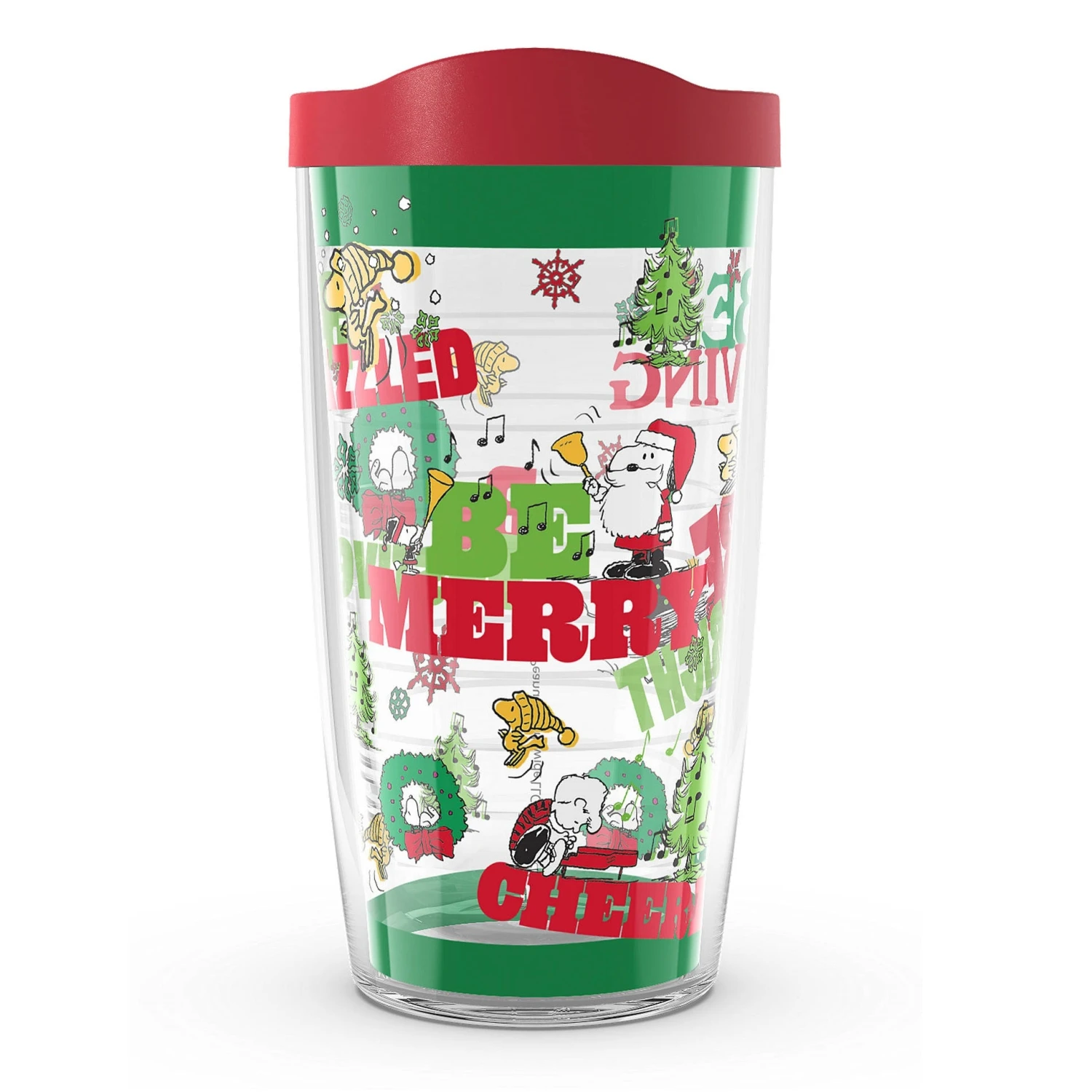 Christmas Peanuts™ Snoopy And Friends Be Merry, Be Festive, Be Bright, Be Cheerful, Be Dazzled, Be Giving 16 Oz. Tervis Tumbler With Lid 3 Christmas Peanuts™ Snoopy And Friends Be Merry, Be Festive, Be Bright, Be Cheerful, Be Dazzled, Be Giving 16 Oz. Tervis Tumbler With Lid