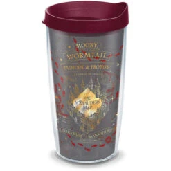 Tervis Harry Potter™ Black Marauder's Map 16 Oz. Tumbler With Travel Lid