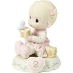 Growing In Grace Age 2 Blonde Girl Figurine