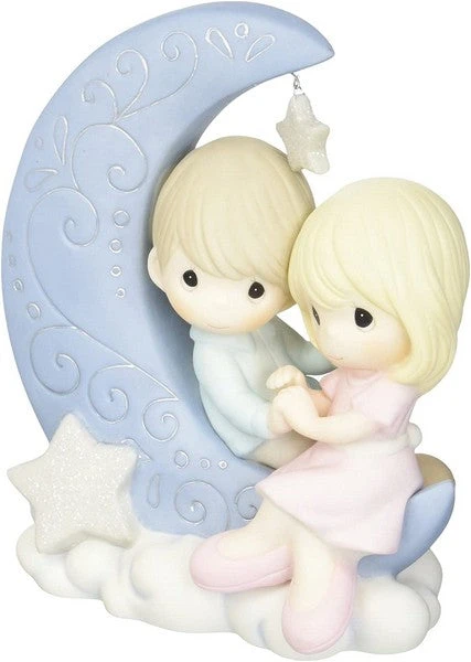 Precious Moments I Love You To The Moon And Back Figurine 3 Precious Moments I Love You To The Moon And Back Figurine