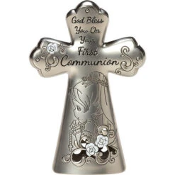 Precious Moments First Communion Cross Girl