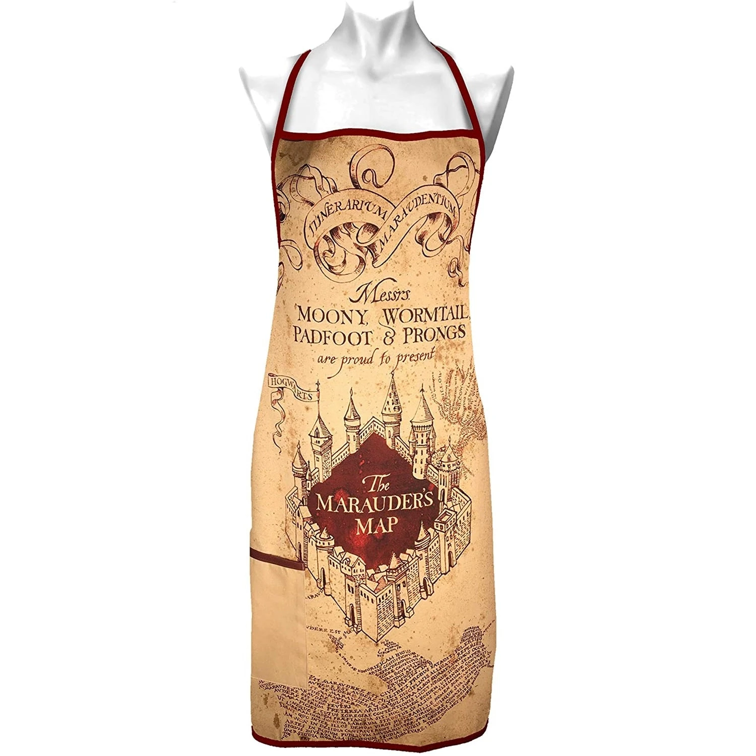 Harry Potter Marauder's Map Apron 3 Harry Potter Marauder's Map Apron