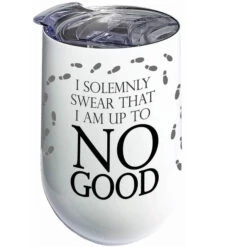 Harry Potter I Solemnly Swear That I Am Up To No Good Stainless Wine Tumbler, 16 Oz.