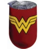 Wonder Woman Stainless Wine Tumbler, 16 Oz. 2 Wonder Woman Stainless Wine Tumbler, 16 Oz. -Quality Home Store 16952