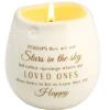 Stars In The Sky Sympathy Candle Made Of Soy Wax With Tranquility Scent -Quality Home Store 19199
