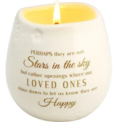 Stars In The Sky Sympathy Candle Made Of Soy Wax With Tranquility Scent