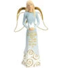 Prayers Angel Holding Dove Figurine 7.5" -Quality Home Store 19617