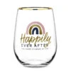 Hallmark Channel Happily Ever After Stemless Wine Glass, 16 Oz. -Quality Home Store 1HKC2246