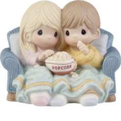 Precious Moments Life Is Butter Together Bisque Porcelain Figurine