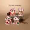 5.5" Battery Operated Lighted Clay Dough Holiday Gingerbread House