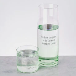 You Have The Power To Do The Most Incredible Things 32 Oz. Water Carafe And Tumbler Set