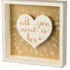 Wood Sign - All You Need Is Love -Quality Home Store 29991
