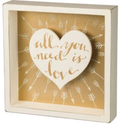 Wood Sign - All You Need Is Love