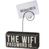 Box Sign The Wifi Password Is… 2 Box Sign The Wifi Password Is… -Quality Home Store 37176