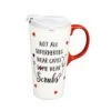 Nurse Travel Cup Some Superheroes Wear Scrubs With Lid And Box 17 Oz. 2 Nurse Travel Cup Some Superheroes Wear Scrubs With Lid And Box 17 Oz. -Quality Home Store 3ctc04016