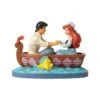 Jim Shore Disney The Little Mermaid Princess Ariel And Prince Eric Romantic Boat Ride Figurine "Waiting For A Kiss" 2 Jim Shore Disney The Little Mermaid Princess Ariel And Prince Eric Romantic Boat Ride Figurine "Waiting For A Kiss" -Quality Home Store 4055414