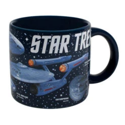 Starships Of Star Trek Mug 12 Oz.