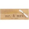 Est. Mr. & Mrs. 2022 Serving Board And Spreader Set -Quality Home Store 47500193