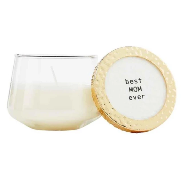 Best Mom Ever Glass Candle With Gold Lid 3 Best Mom Ever Glass Candle With Gold Lid