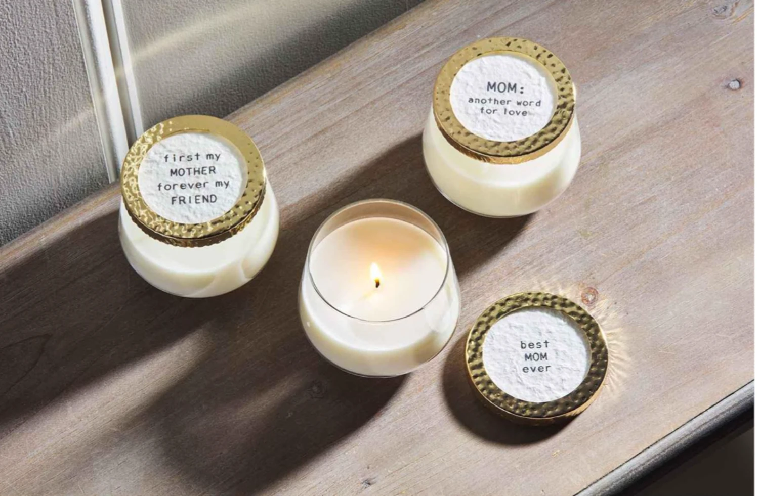 Best Mom Ever Glass Candle With Gold Lid 4 Best Mom Ever Glass Candle With Gold Lid - Image 2