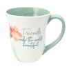 16 Oz. Mug Friends Make The World Beautiful -Quality Home Store 52132
