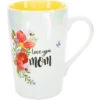 Love You Mom Iridescent Latte Mug 15 Oz. -Quality Home Store 57004