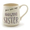Our Name Is Mud You're My Amazing Sister Etched Mug