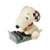 Jim Shore Peanuts Snoopy Typing Mini Figurine -Quality Home Store 6001298 high res
