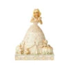 Jim Shore White Woodland Cinderella Figurine 1 Jim Shore White Woodland Cinderella Figurine -Quality Home Store 6002816 high res